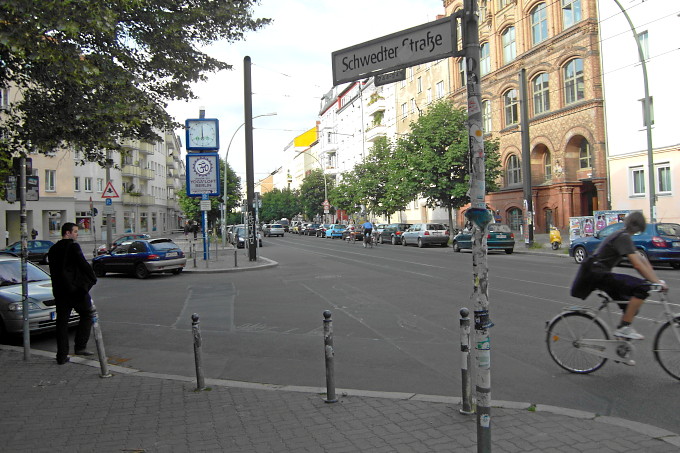 Kastanienallee / Schwedter Str. im Prenzlauer Berg